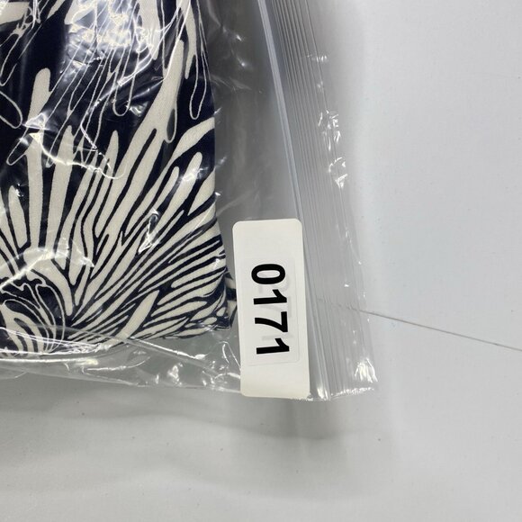 Diane Von Furstenburg‎ Dress 4 Black Sheath Flower Print Fitted Bodycon Full Zip - Picture 12 of 12